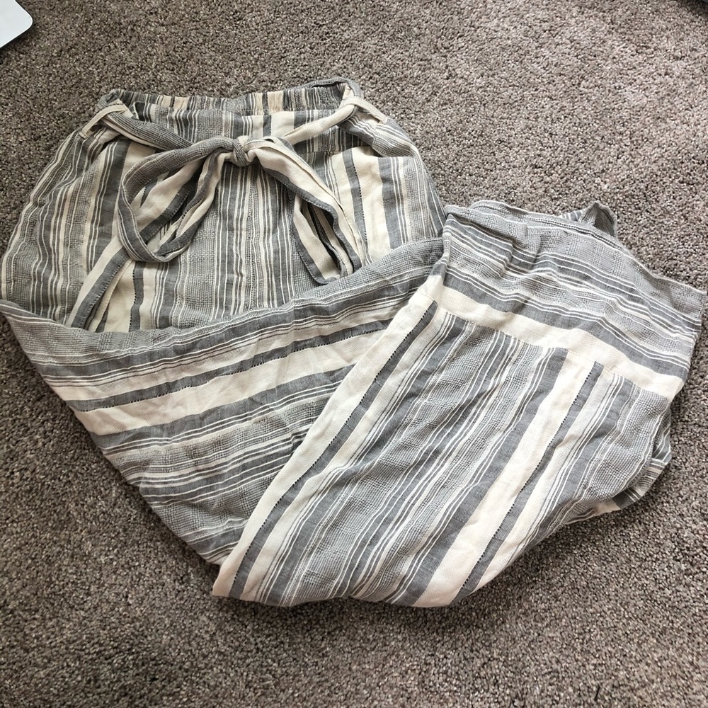 Flowy Soft Pants With Stretchy Waistband